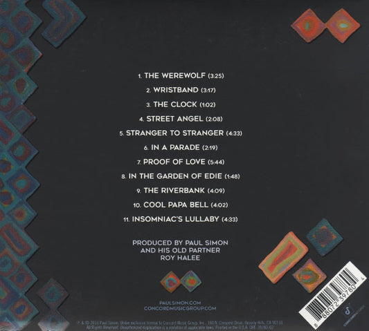 Paul Simon : Stranger To Stranger (CD, Album)