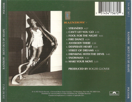 Rainbow : Bent Out Of Shape (CD, Album, RE, RM)