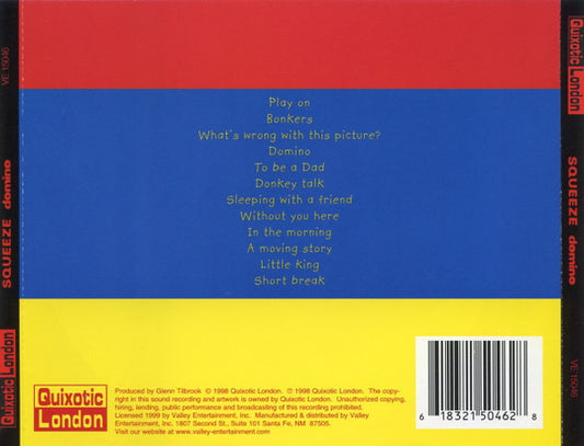 Squeeze (2) : Domino (CD, Album)