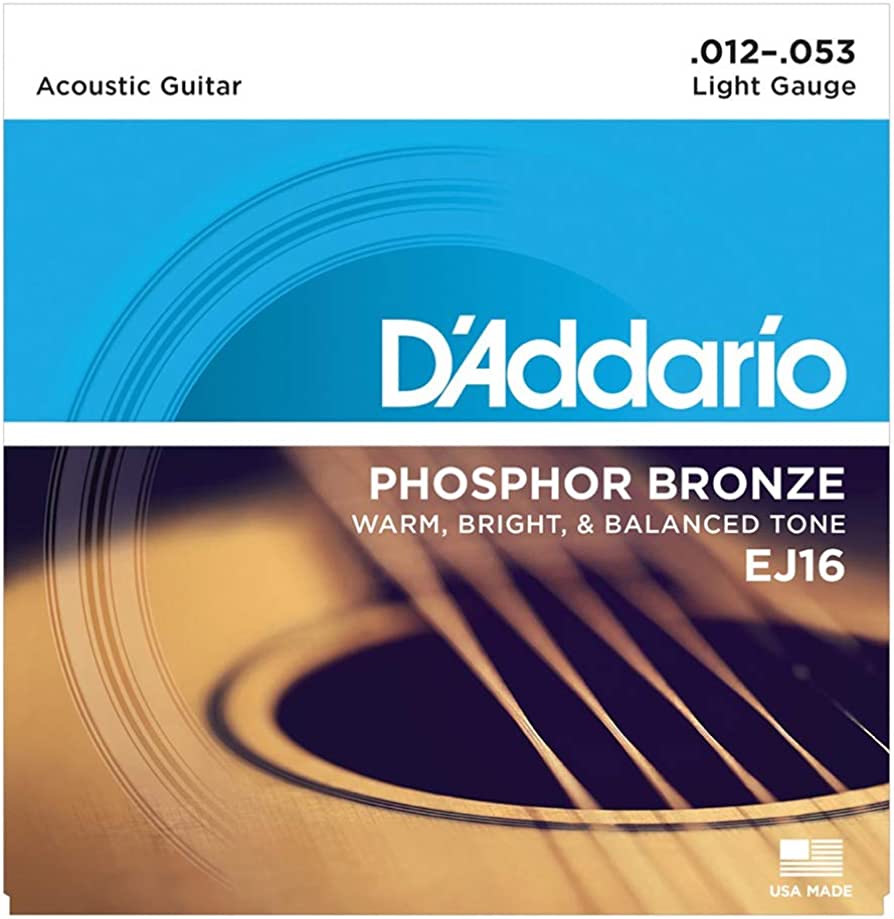 D'Addario 80/20 Acoustic Guitar Bronze .012-.053
