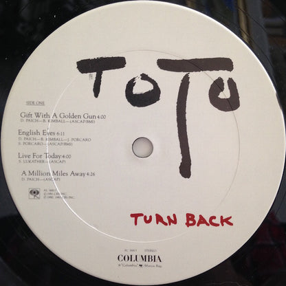 Toto : Turn Back (LP, Album, San)