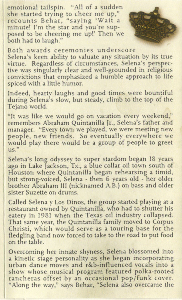 Selena : Dreaming Of You (Cass, Album, Dol)