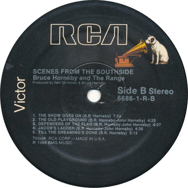 Bruce Hornsby & The Range* : Scenes From The Southside (LP, Album)