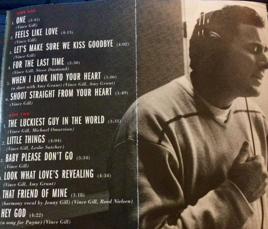 Vince Gill : Let's Make Sure We Kiss Goodbye (Cass, Album)