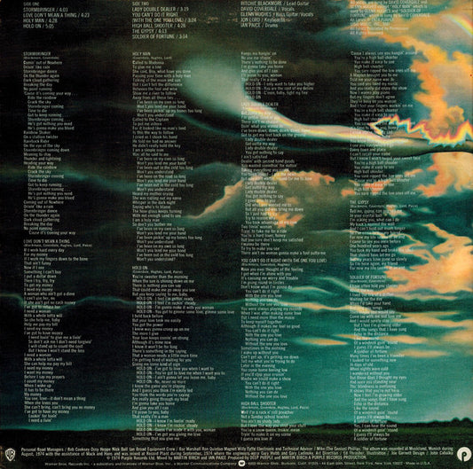 Deep Purple : Stormbringer (LP, Album, San)