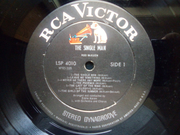 Rod McKuen : The Single Man (LP, Album, Ind)