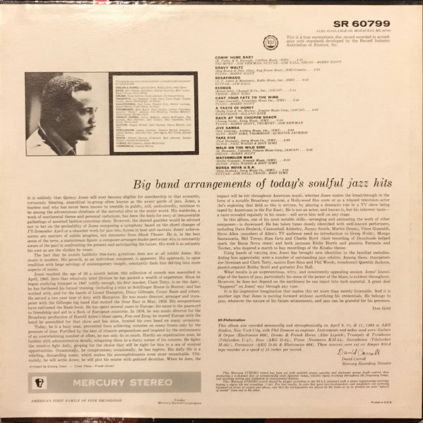 Quincy Jones : Plays Hip Hits (LP, Album)