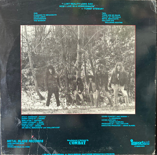 Hallow's Eve* : Tales Of Terror (LP, Album)