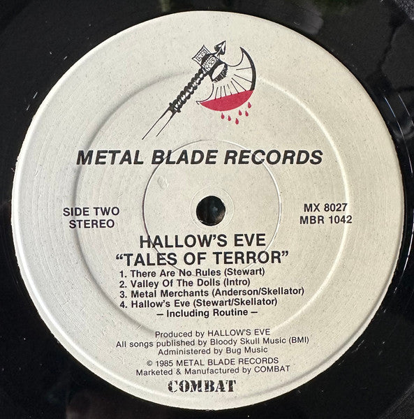 Hallow's Eve* : Tales Of Terror (LP, Album)
