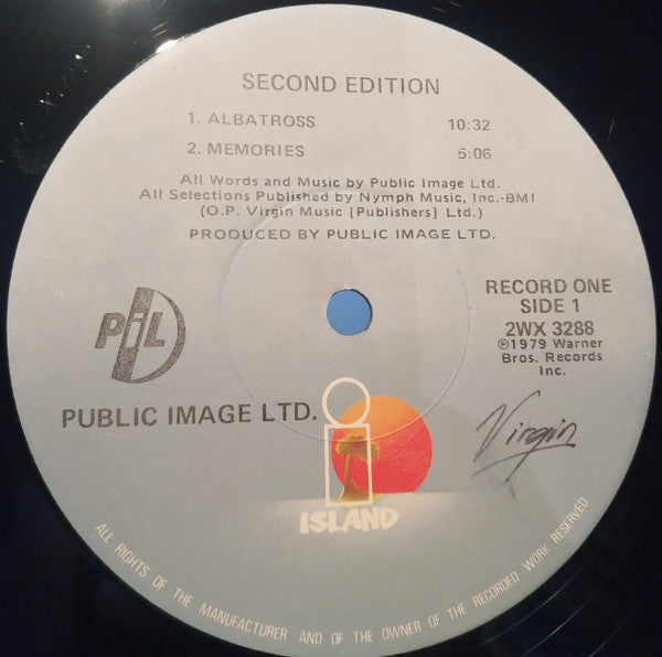 Public Image Ltd.* : Second Edition (2xLP, Album, Gat)
