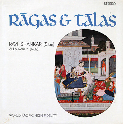 Ravi Shankar, Alla Rakha : Rāgas & Tālas (LP, Album)