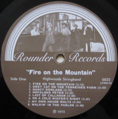 Highwoods Stringband : Fire On The Mountain (LP, Album, Wak)