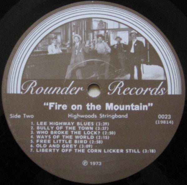 Highwoods Stringband : Fire On The Mountain (LP, Album, Wak)
