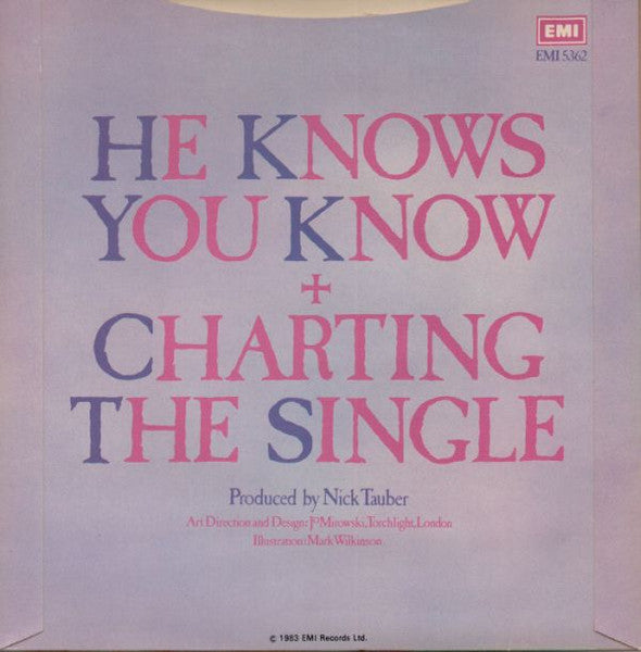 Marillion : He Knows You Know (7", Single)