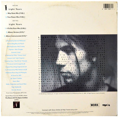 Jamiroquai : Light Years (12", Single)