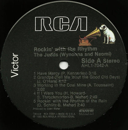 The Judds : Rockin' With The Rhythm (LP, Album, Ind)