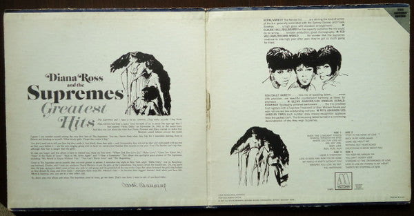 Diana Ross And The Supremes* : Greatest Hits (2xLP, Comp, RP, Gat)
