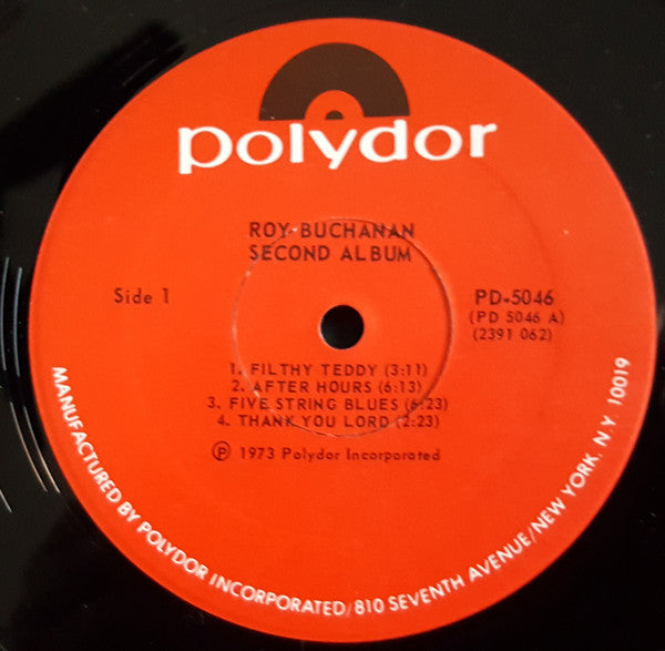 Roy Buchanan : Second Album (LP, Album)
