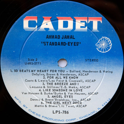 Ahmad Jamal : Standard-Eyes (LP, Album, RCA)