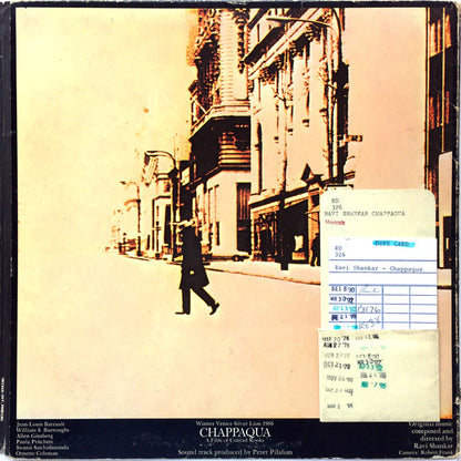 Ravi Shankar : Chappaqua (The Original Sound Track Recording) (LP, Album)