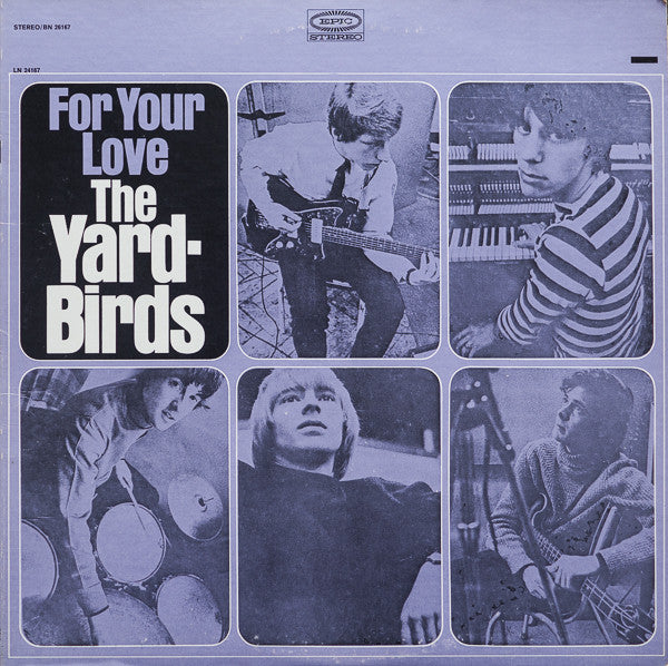 The Yardbirds : For Your Love (LP, Album, Pit)