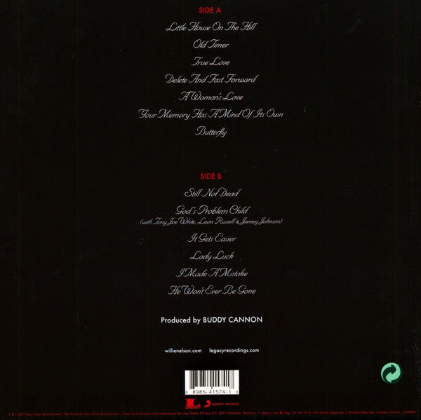 Willie Nelson : God's Problem Child (LP, Album)