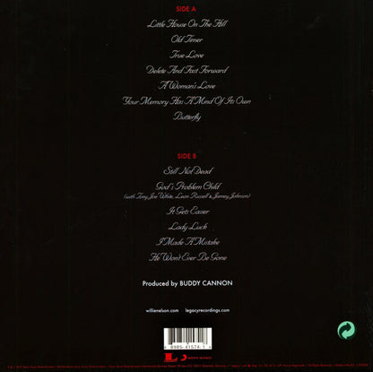 Willie Nelson : God's Problem Child (LP, Album)