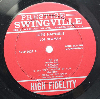 Joe Newman : Joe's Hap'nin's (LP, Album, Mono)
