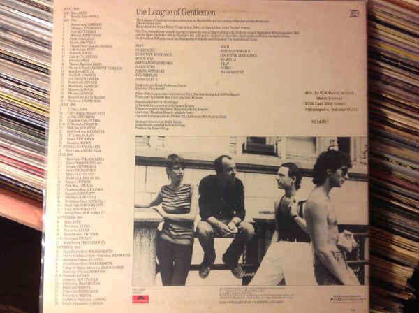 Robert Fripp / The League Of Gentlemen (2) : The League Of Gentlemen (LP, Album, Club)
