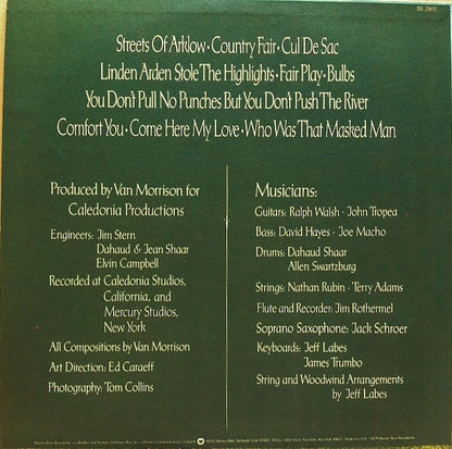 Van Morrison : Veedon Fleece (LP, Album, Pit)