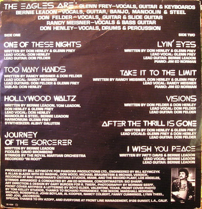 Eagles : One Of These Nights (LP, Album, SP )