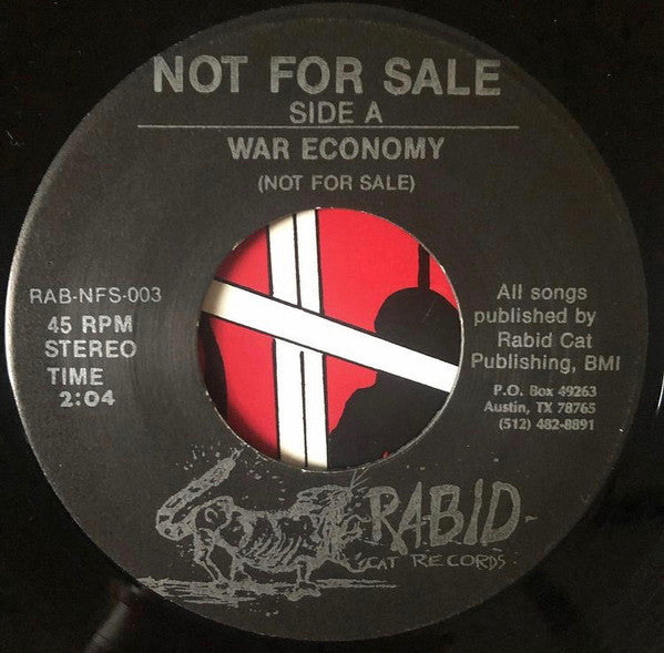 Not For Sale : A Few Dollars More (7", Single, Top)