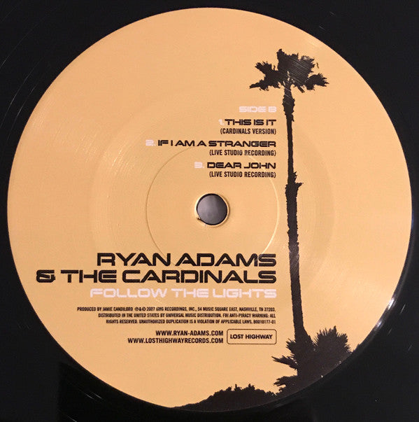 Ryan Adams & The Cardinals : Follow The Lights (12", EP, RE, Pal)