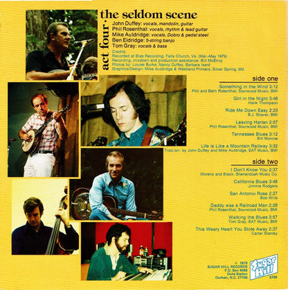 The Seldom Scene : Act Four (LP, Album)