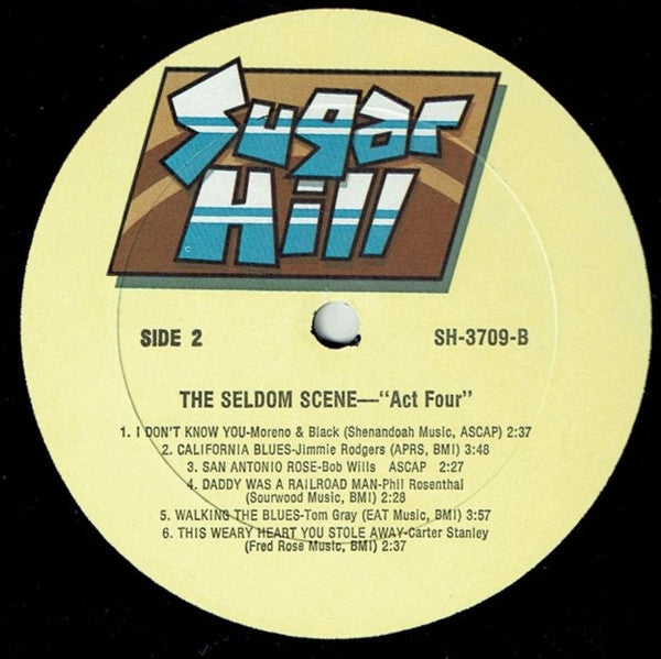 The Seldom Scene : Act Four (LP, Album)