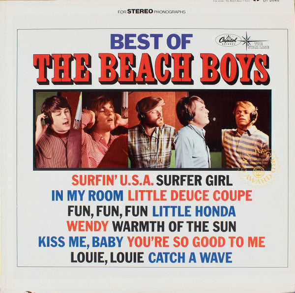 The Beach Boys : Best Of The Beach Boys (LP, Comp, RE, Jac)