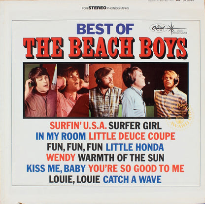 The Beach Boys : Best Of The Beach Boys (LP, Comp, RE, Jac)