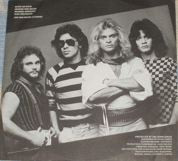 Van Halen : Diver Down (LP, Album, RP)