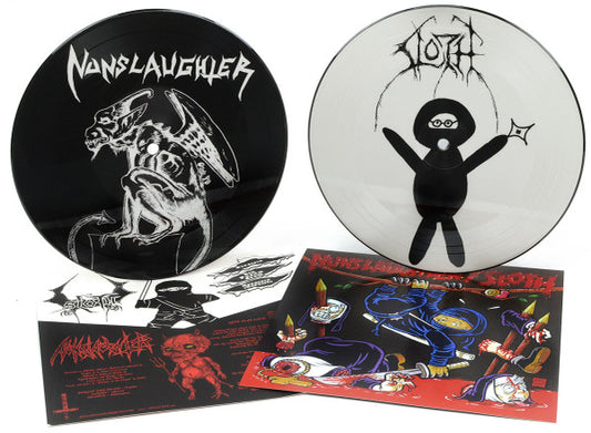 NunSlaughter / Sloth (6) : NunSlaughter / Sloth (7", Pic, RE)