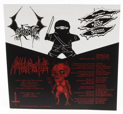 NunSlaughter / Sloth (6) : NunSlaughter / Sloth (7", Pic, RE)