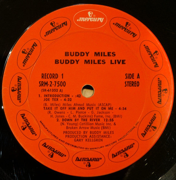 Buddy Miles : Buddy Miles Live (2xLP, Album)