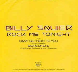 Billy Squier : Rock Me Tonight (7", Single, WIN)