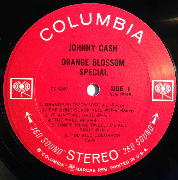 Johnny Cash : Orange Blossom Special (LP, Album, RP, Ter)