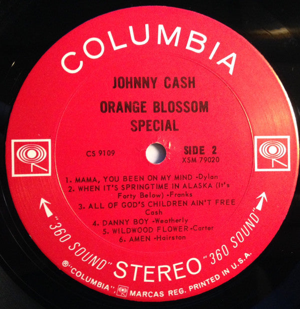Johnny Cash : Orange Blossom Special (LP, Album, RP, Ter)