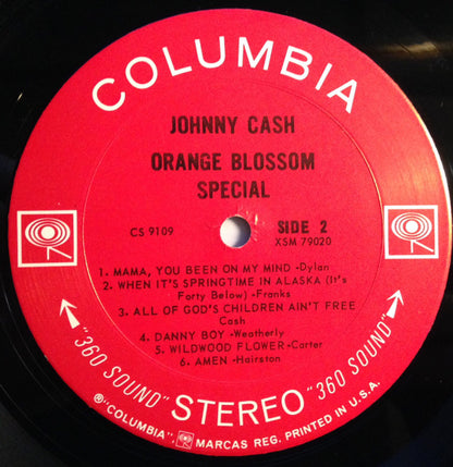 Johnny Cash : Orange Blossom Special (LP, Album, RP, Ter)