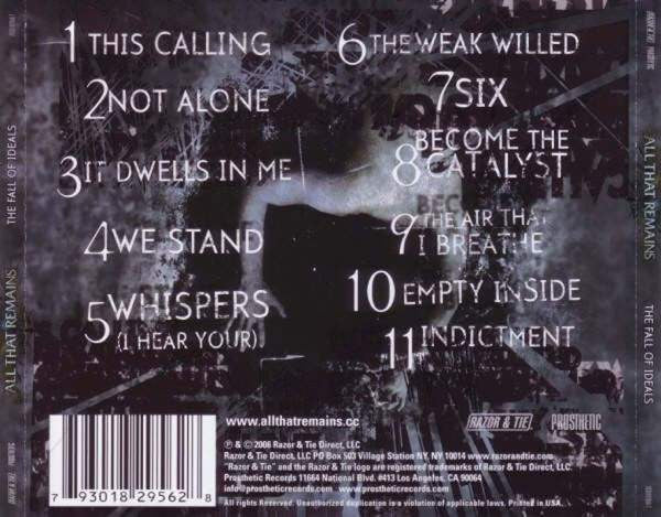 All That Remains : The Fall Of Ideals (CD, Album)