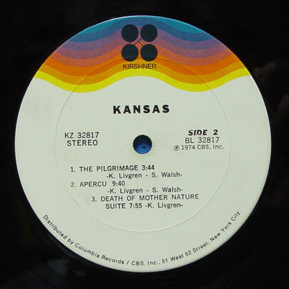 Kansas (2) : Kansas (LP, Album, Pit)