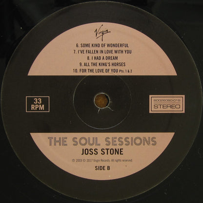 Joss Stone : The Soul Sessions (LP, Album, RE)