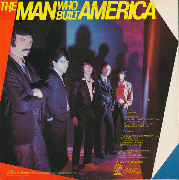 Horslips : The Man Who Built America (LP, Album, Pit)