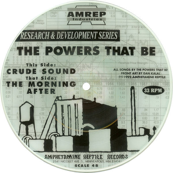 The Powers That Be (2) : Crude Sound / The Morning After (7", Pic)